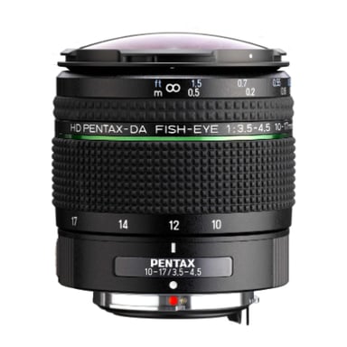 Pentax 23130 lente de cámara MILC Objetivo de ojo de pez Negro