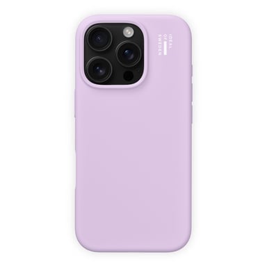iDeal of Sweden Coque en silicone avec MagSafe pour Apple iPhone 16 Pro Max - Lavender Milk
