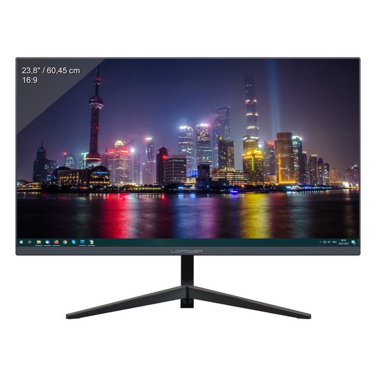 Lc-m24-fhd-75 23.8 pouces fhd ips 75hz adaptive sync compatible noir