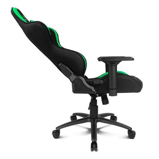 DRIFT DR110BG Siège pour jeu vidéo Fauteuil de gaming Siège rembourré Noir, Vert - Neuf