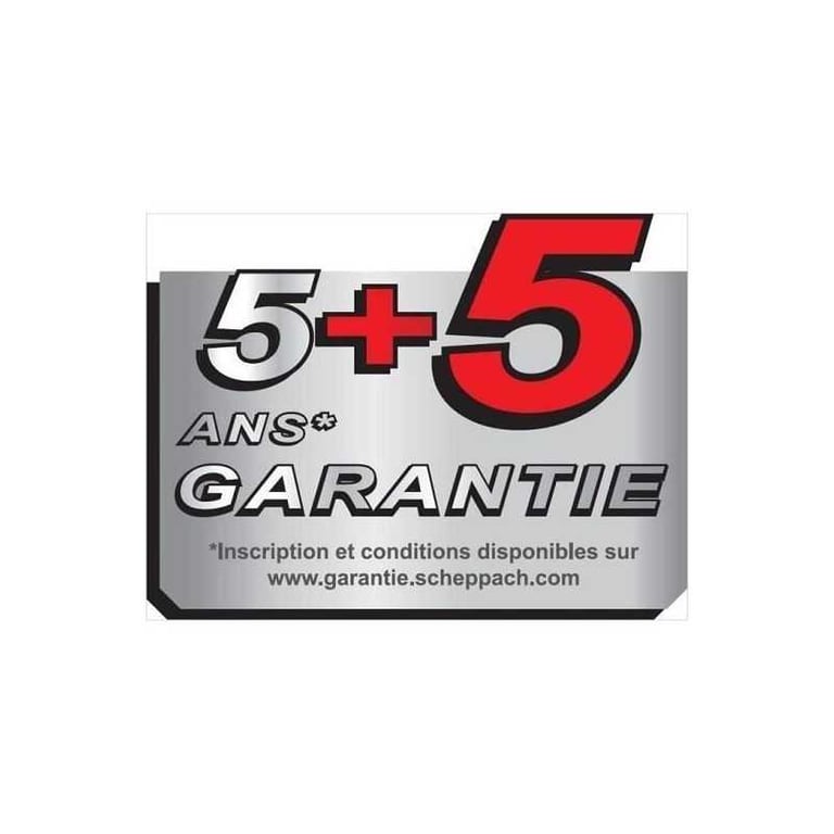 Compresseur dair horizontal Scheppach HC120DC 100 10 bars 3CV Double cylindre à moteur lubrifié - vue 3