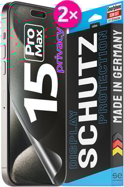 Smart Engineered SE0-F0112-0425-23-M écran et protection arrière de téléphones portables Protection d'écran transparent Apple 2 pièce(s)