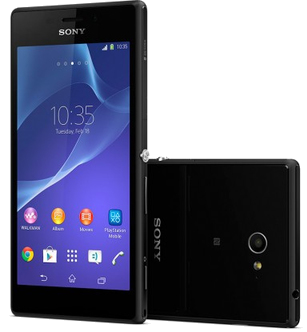 Xperia M2 8 Go, Noir, débloqué