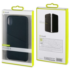 Custodia per scheda nera: Apple Iphone X/Xs