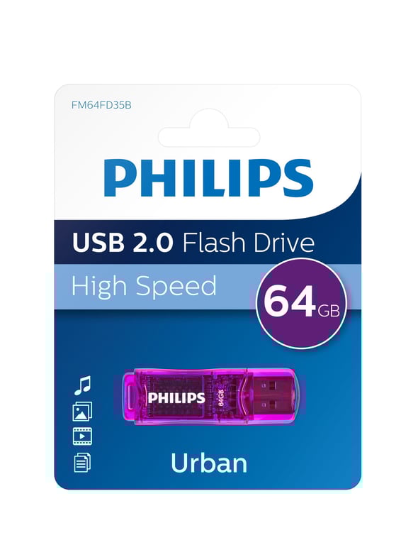 Philips Clé USB FM64FD35B/10 - Neuf