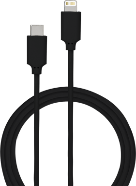 Câble USB C/Lightning 2m Blanc Bigben