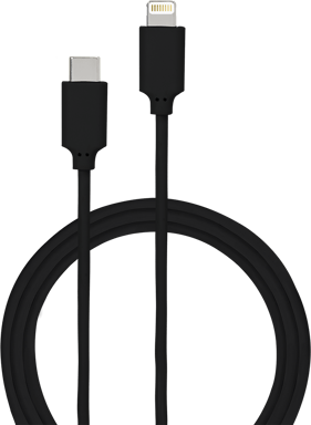Cable USB C/Lightning 2 m 2,4A Blanco Bigben