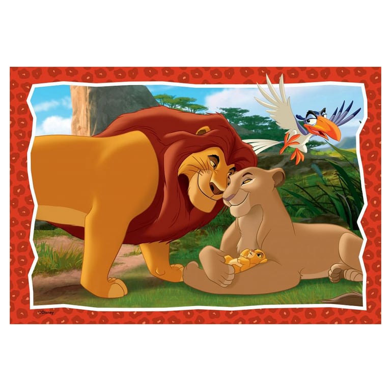 Puzzles 2x24 pièces : Le Roi Lion : 'histoire de la vie Ravensburger France - vue 6