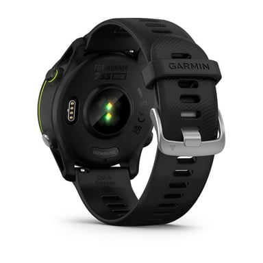 Forerunner 255 Music, Boitier noir de 46 mm avec bracelet Noir