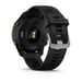 Forerunner 255 Music, Boitier noir de 46 mm avec bracelet Noir