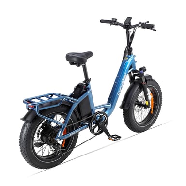 Vélo électrique CYRUSHER Rumble 2.0 20'' pour femmes - Moteur 250 W - Batterie 48 V 18 Ah