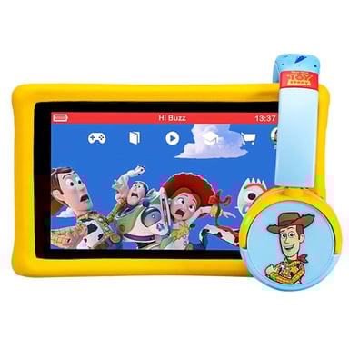 Pegacasa tablette 7 pour enfants avec casque Toy Story