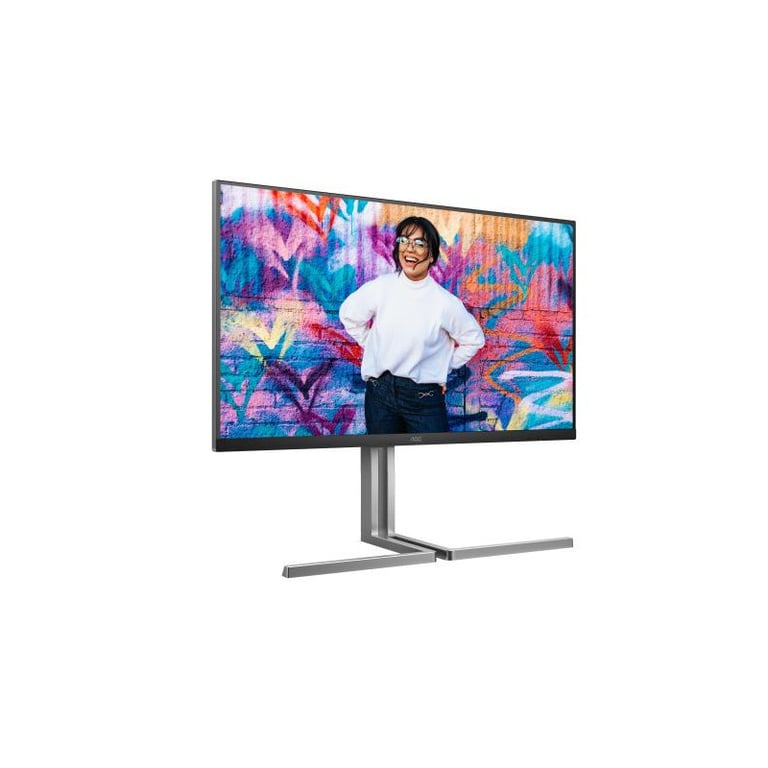 AOC U32U3CV écran plat de PC 80 cm (31.5 ) 3840 x 2160 pixels 4K Ultra HD LCD Noir - Neuf