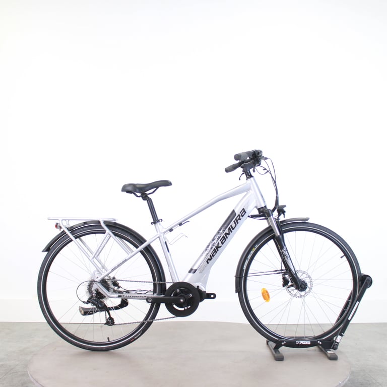 VTC Électrique Nakamura E Crossover A — 36V 12Ah (460Wh), Autonomie 50–70 Km, Taille S (160–170 Cm) - Excellent État