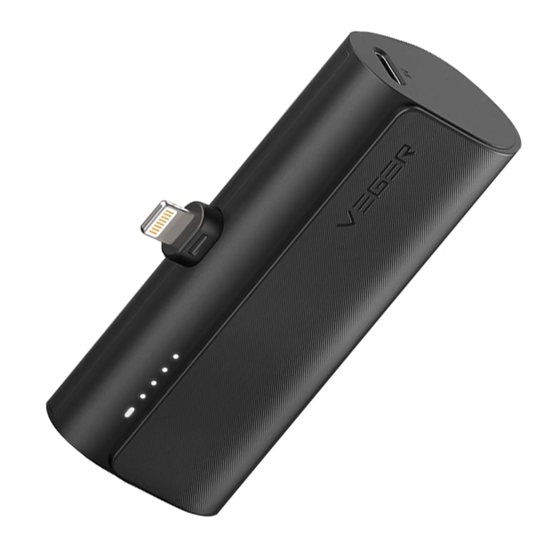 Mini Chargeur Externe 5000mAh Connecteur Lightning Power Delivery Neuf