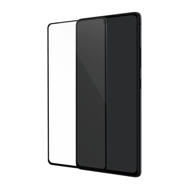 Protection d'écran en verre trempé (100% de surface couverte) pour Samsung Galaxy S10 Lite, Noir