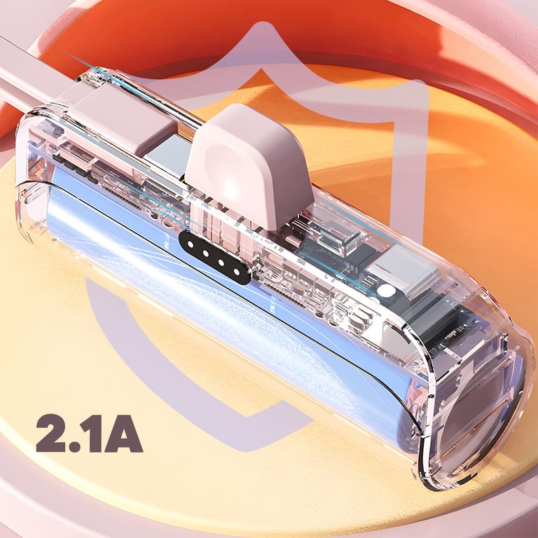 Batterie de Secours 6000mAh Double Connectivité USB C et Lightning LinQ Neuf - vue 5