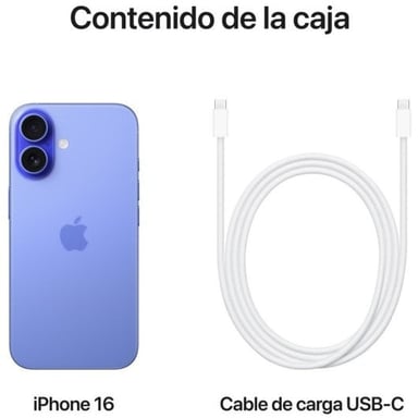 iPhone 16 (5G) 512 Gb, Azul Ultramar
