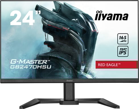 G-MASTER GB2470HSU-B5 (24'') 1920 x 1080 pixel - 61 cm Schermo LED Full HD Iiyama, nero