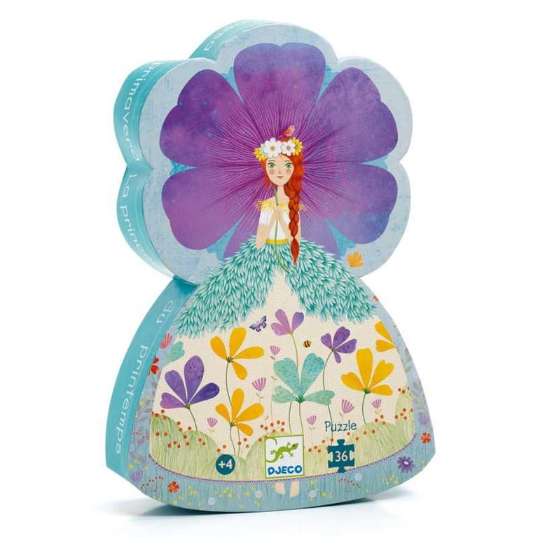 Puzzle enfant Djeco La Princesse du Printemps 36 pièces - vue 2
