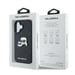 Custodia Karl Lagerfeld per iPhone 16 6.1'' nero Custodia rigida Monogramma Karl&Choupette Head Pin