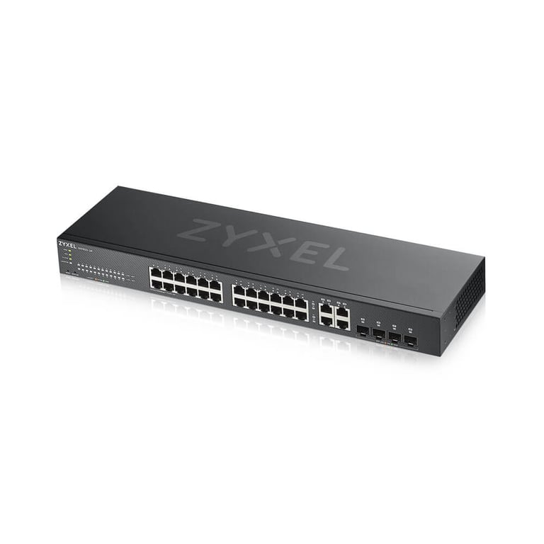 Zyxel GS1920-24V2 Géré Gigabit Ethernet (10/100/1000) Noir - Neuf