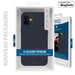 Coque Silicone Premium Bleue pour Apple iPhone 14 Plus -100% Silicone et Microfibre - Compatible Magsafe - Renforcée et Ultra Doux