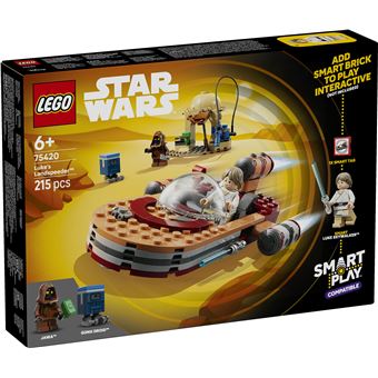 LEGO Star Wars 75420 SMART Play : le Landspeeder de Luke - Neuf