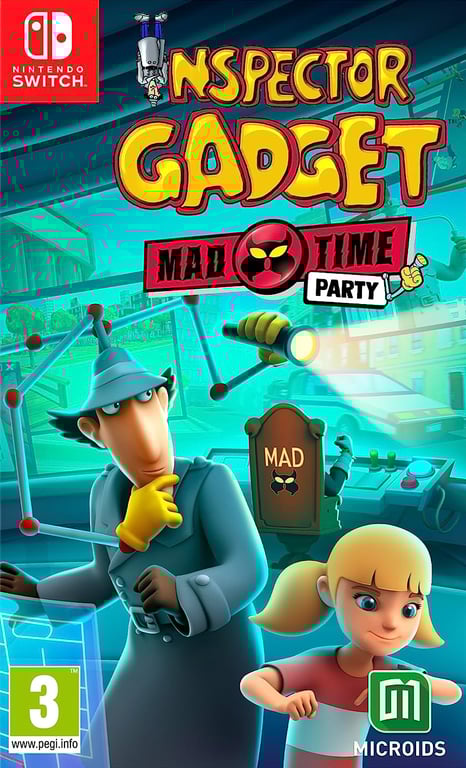 Inspecteur Gadget Mad Time Party Jeu Nintendo Switch - vue 5