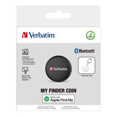 Verbatim 32133 Traqueur GPS et localisateur Personnel Recherche Noir