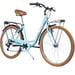 Bicicleta de paseo Vintage City Gabriella azul 26 pulgadas