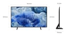 Samsung QE43Q8FAAUXZT TV 109,2 cm (43'') 4K Ultra HD Smart TV Wifi Grigio