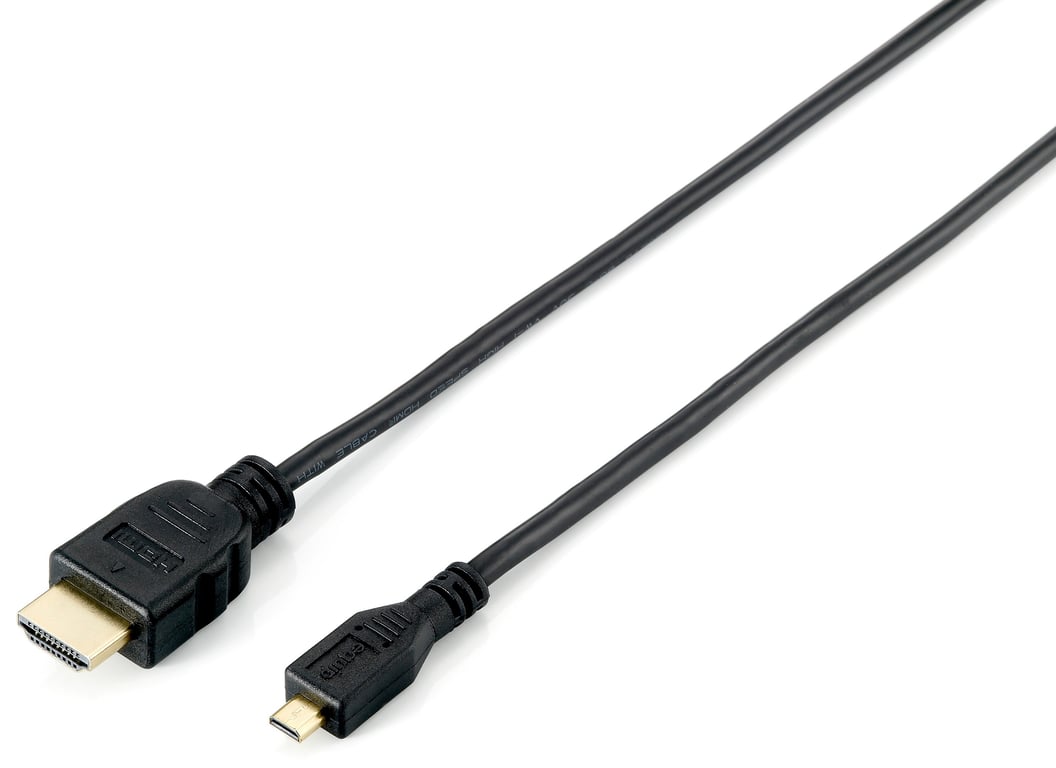 Equip 119309 Câble Hdmi 1.4 Vers Micro Hdmi, 1.0m, 4k/30hz