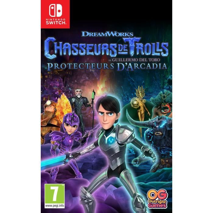Chasseurs de Trolls Protecteurs dArcadia Jeu Nintendo Switch - Neuf