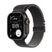 Watch Ultra 3 (2025) GPS + 5G, Boitier de 49 mm en Titane Noir avec bracelet milanais en Titane Noir, M