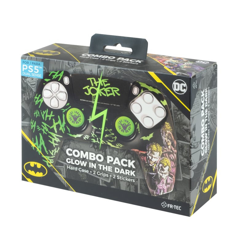 Pack Just For Games DC Combo Glow in the Joker pour PS5 - vue 3
