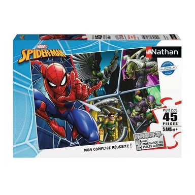 Puzzle de 45 piezas de Spiderman para niños a partir de 4 años