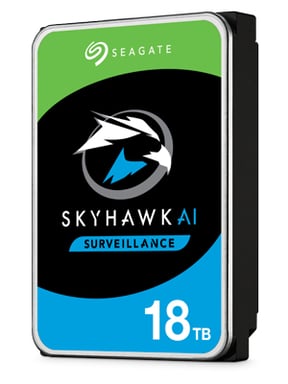 Seagate SkyHawk AI disque dur 18 To 7200 tr/min 256 Mo 3.5'' Série ATA III