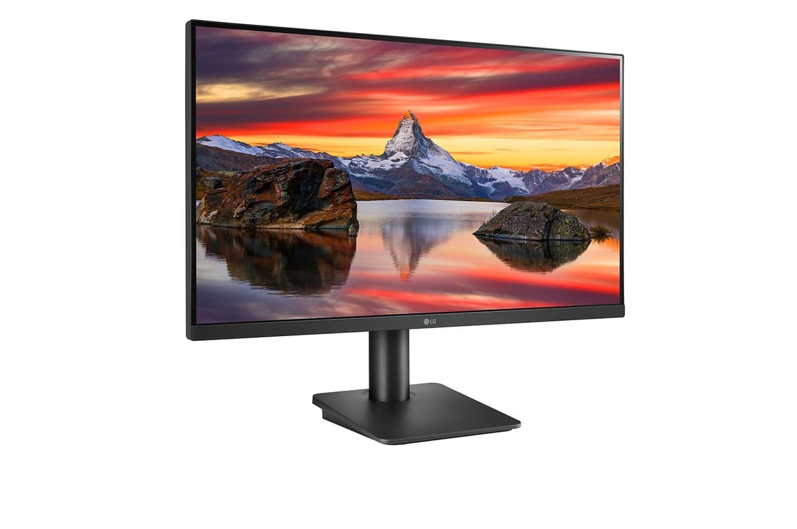 LG Electronics LG 24MP450P B Ecran PC bureautique 24' Dalle IPS résolution FHD 1920x1080 5ms GtG 75Hz NTSC 72% AMD FreeSync inclinable Fonctions Eye Care - vue 3