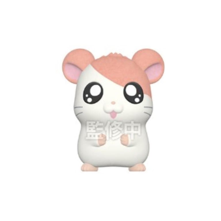 Figurine Bandai Hamtaro Flocked Doll - vue 3