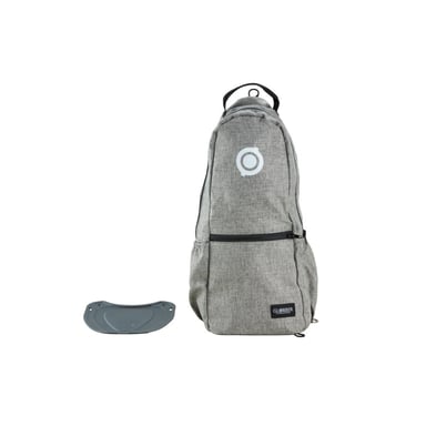 Bolsa de nylon y soporte compatible para triciclos Evolutive Referencias 632 y 633 - Color Gris