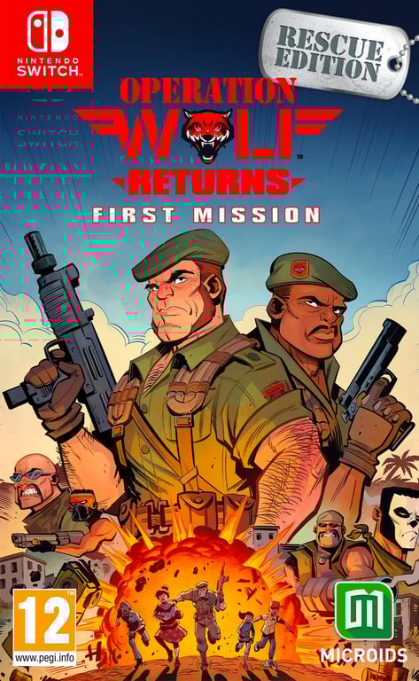 Operation Wolf Returns : First Mission Jeu Switch - vue 2