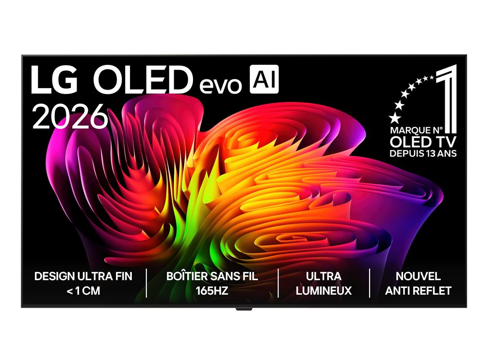 TV OLED LG evo OLED83W6 210 cm 2026 - vue 3