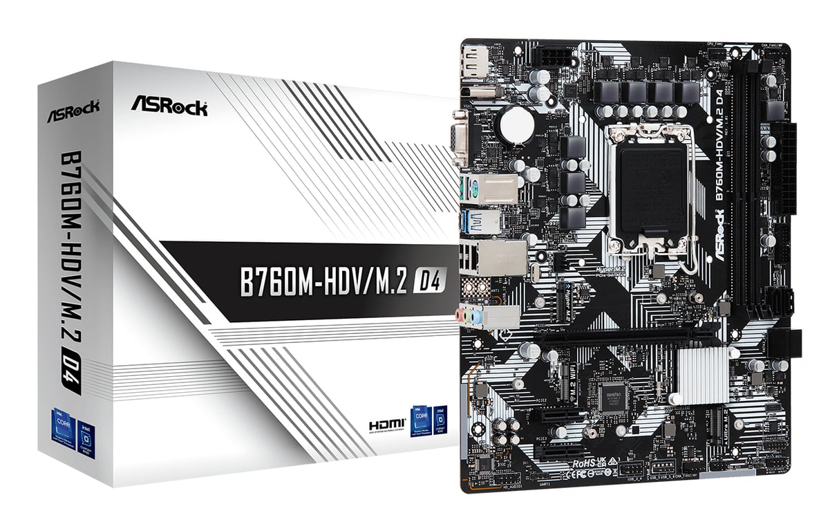 ASRock B760M HDV/ .2 D4