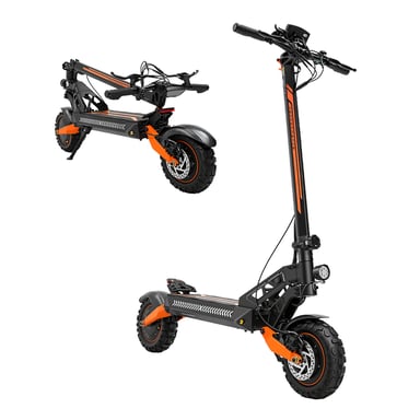 Trottinette électrique tout-terrain iScooter W12, batterie 52 V 25 Ah, double suspension