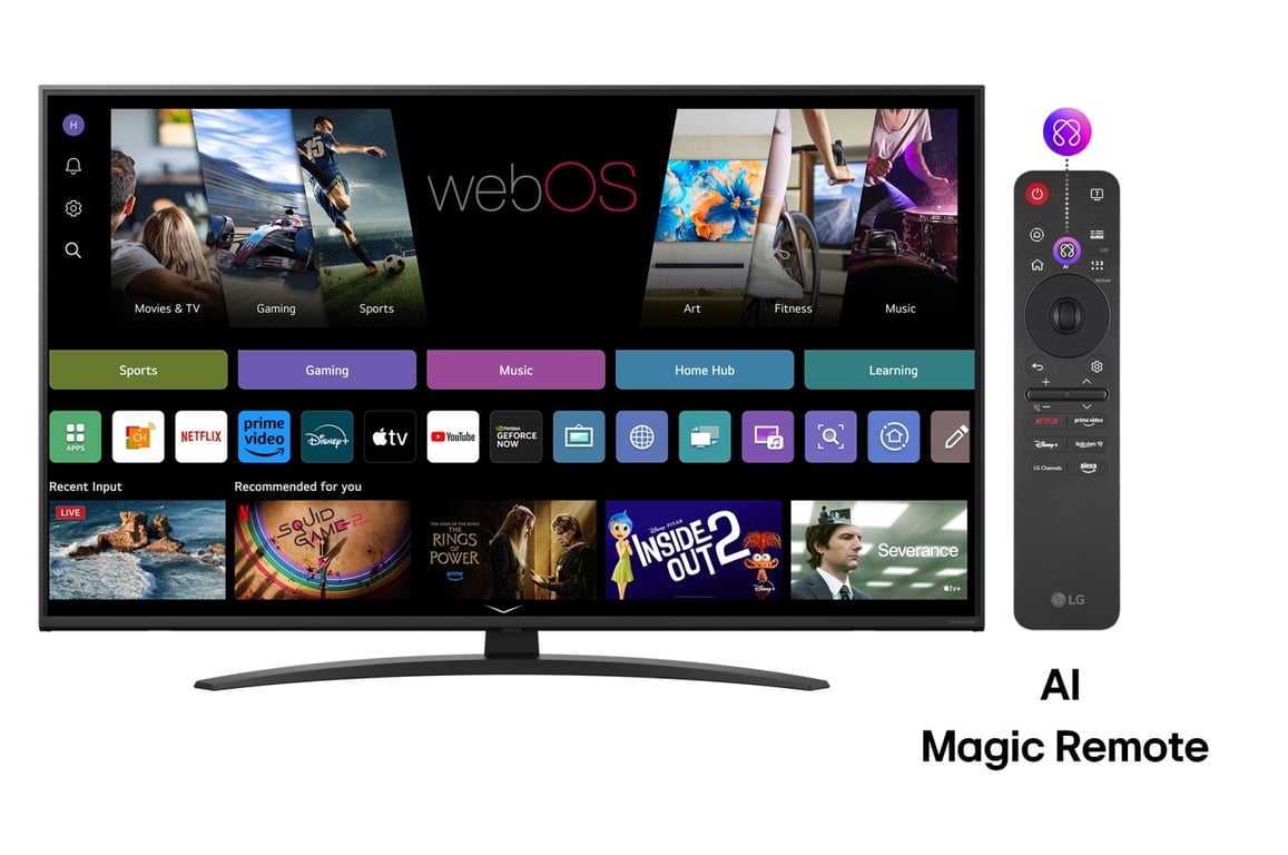 LG NanoCell AI 50NANO81A3A TV 127 cm 50 4K Ultra HD Smart TV Wifi Neuf - vue 2