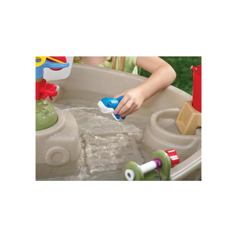 Table de jeu d'eau pirate Little Tikes Anchors Away avec canon et moulin Neuf - vue 3