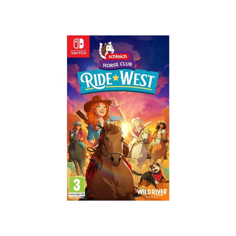Horse Club Ride West Nintendo Switch - vue 1