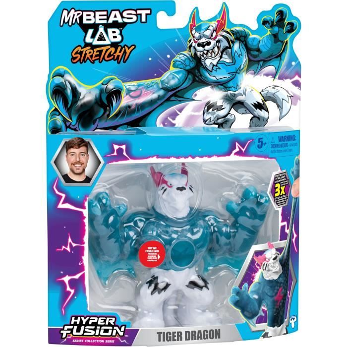 Figurine élastique MRBEAST LAB Goo Jit Zu Tigre Dragon 11 cm - vue 4