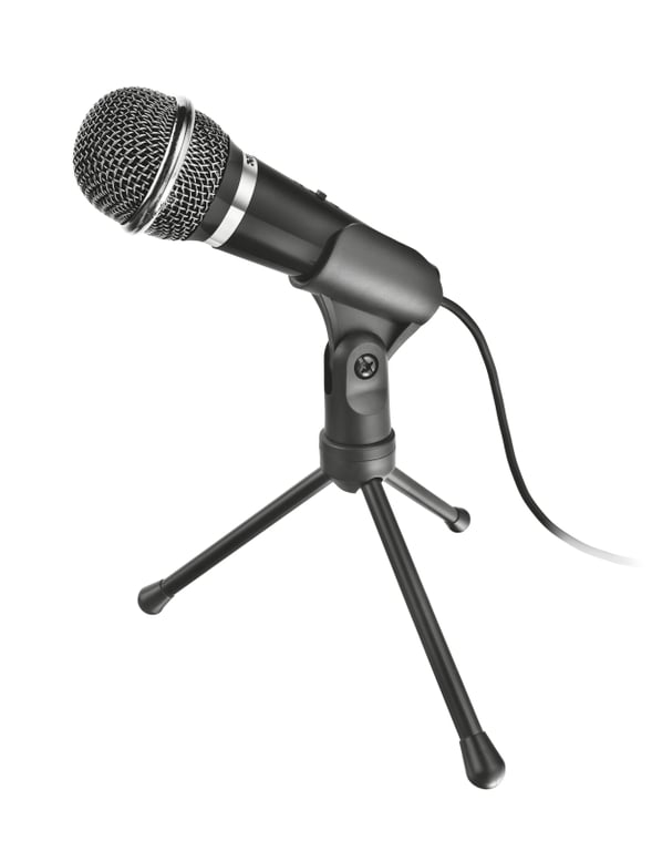 Trust Starzz - Bouton Mute - Trépied - Jack 3,5 mm - Câble 2,5 m